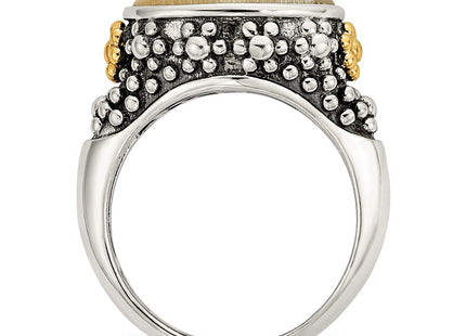 14k/Silver Two-Tone Rings Style QTC1746 - Classique Jewelry Inc.