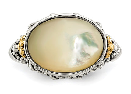 14k/Silver Two-Tone Rings Style QTC1746 - Classique Jewelry Inc.