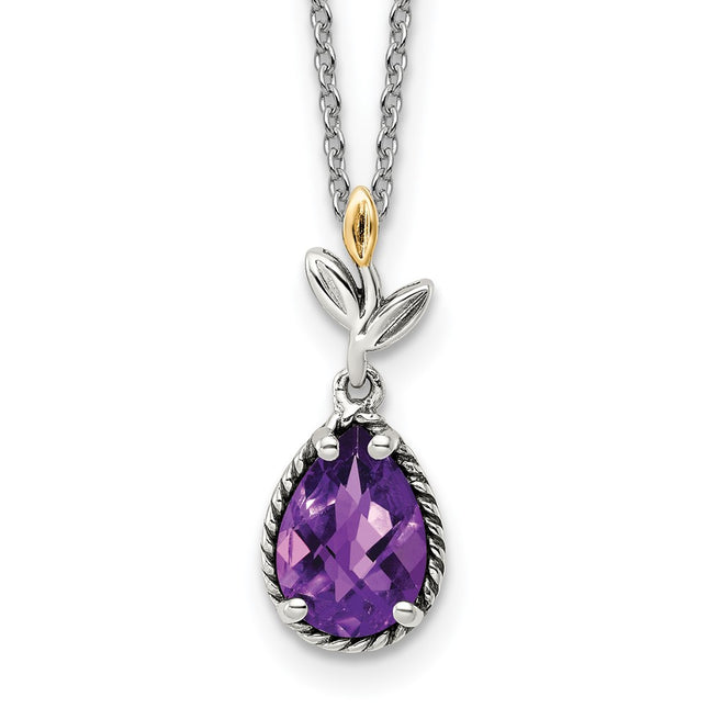 14k/Silver Two-Tone Jewelry Style QTC1748 - Classique Jewelry Inc.