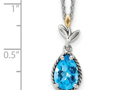 14k/Silver Two-Tone Jewelry Style QTC1754 - Classique Jewelry Inc.