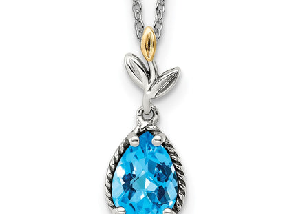 14k/Silver Two-Tone Jewelry Style QTC1754 - Classique Jewelry Inc.