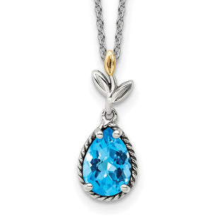 14k/Silver Two-Tone Jewelry Style QTC1754 - Classique Jewelry Inc.