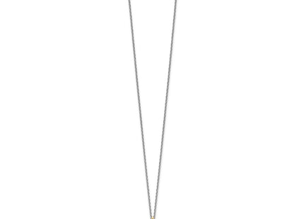 14k/Silver Two-Tone Jewelry Style QTC1761 - Classique Jewelry Inc.