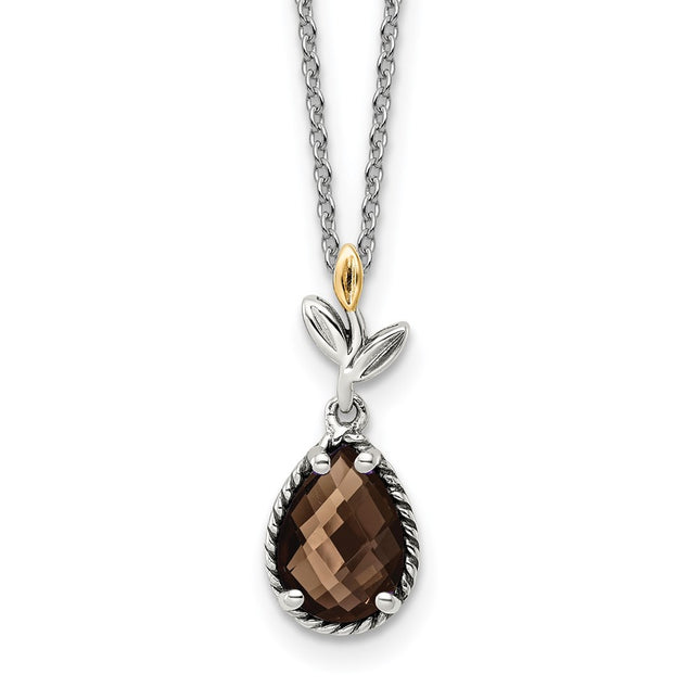 14k/Silver Two-Tone Jewelry Style QTC1771 - Classique Jewelry Inc.