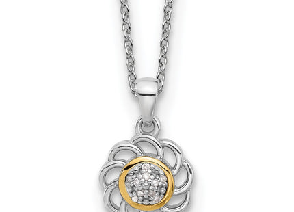 14k/Silver Two-Tone Jewelry Style QTC1781 - Classique Jewelry Inc.
