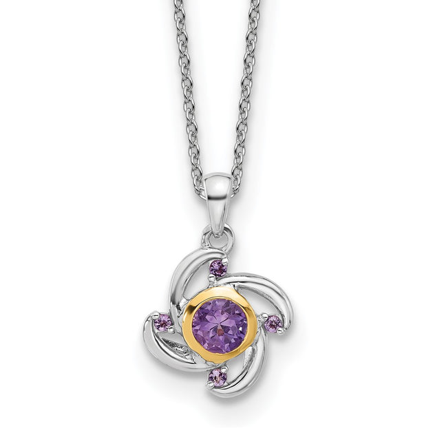 14k/Silver Two-Tone Jewelry Style QTC1784 - Classique Jewelry Inc.