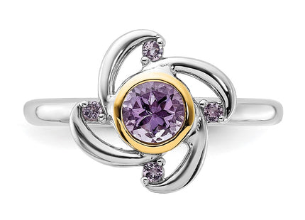 14k/Silver Two-Tone Rings Style QTC1785 - Classique Jewelry Inc.