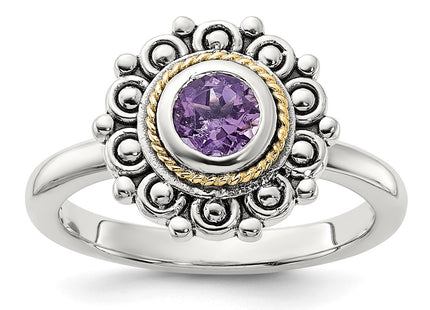 14k/Silver Two-Tone Rings Style QTC1787 - Classique Jewelry Inc.
