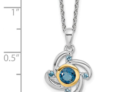 14k/Silver Two-Tone Jewelry Style QTC1796 - Classique Jewelry Inc.