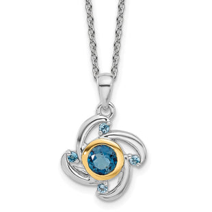 14k/Silver Two-Tone Jewelry Style QTC1796 - Classique Jewelry Inc.