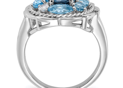 14k/Silver Two-Tone Rings Style QTC1799 - Classique Jewelry Inc.