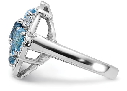 14k/Silver Two-Tone Rings Style QTC1799 - Classique Jewelry Inc.