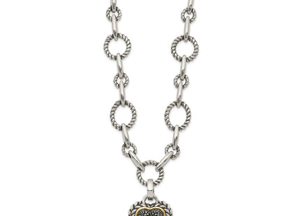 14k/Silver Two-Tone Jewelry Style QTC179X - Classique Jewelry Inc.