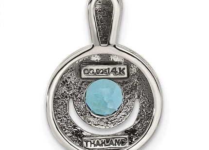 14k/Silver Two-Tone Jewelry Style QTC1802 - Classique Jewelry Inc.