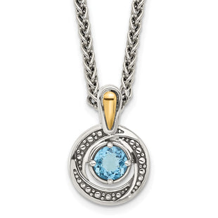 14k/Silver Two-Tone Jewelry Style QTC1802 - Classique Jewelry Inc.