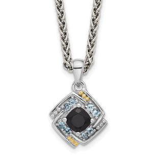 14k/Silver Two-Tone Jewelry Style QTC1804 - Classique Jewelry Inc.