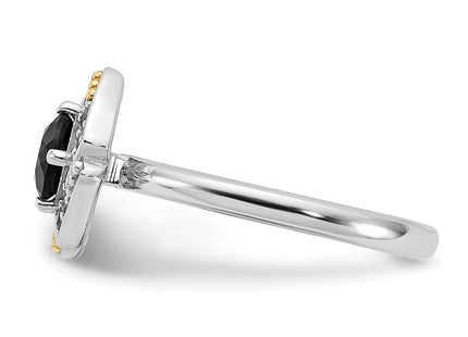 14k/Silver Two-Tone Rings Style QTC1805 - Classique Jewelry Inc.