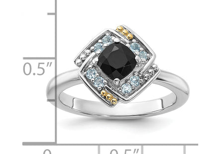 14k/Silver Two-Tone Rings Style QTC1805 - Classique Jewelry Inc.