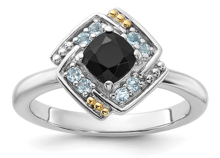 14k/Silver Two-Tone Rings Style QTC1805 - Classique Jewelry Inc.