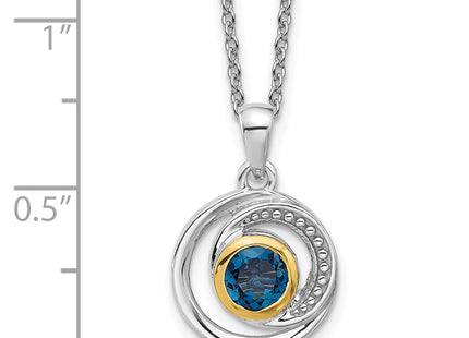 14k/Silver Two-Tone Jewelry Style QTC1807 - Classique Jewelry Inc.