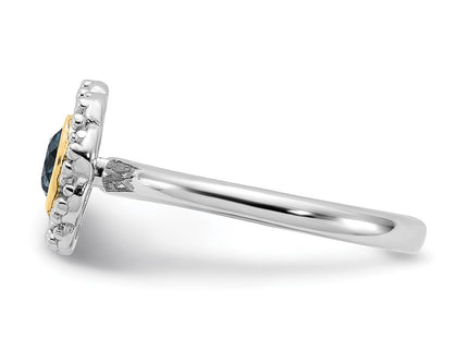 14k/Silver Two-Tone Rings Style QTC1812 - Classique Jewelry Inc.