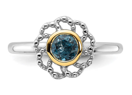 14k/Silver Two-Tone Rings Style QTC1812 - Classique Jewelry Inc.