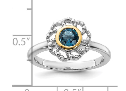 14k/Silver Two-Tone Rings Style QTC1812 - Classique Jewelry Inc.