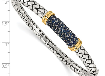 14k/Silver Two-Tone Bracelets Style QTC1813 - Classique Jewelry Inc.