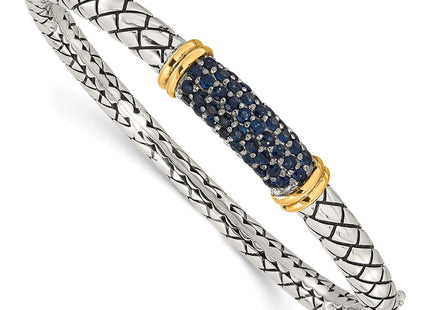 14k/Silver Two-Tone Bracelets Style QTC1813 - Classique Jewelry Inc.