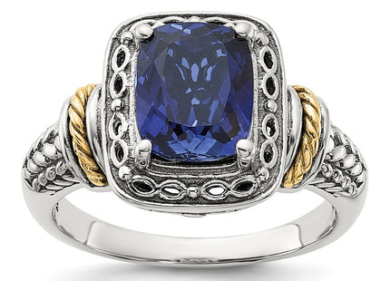 14k/Silver Two-Tone Rings Style QTC1817 - Classique Jewelry Inc.