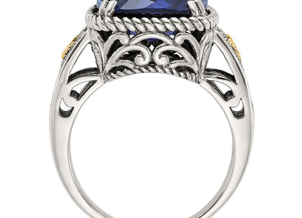 14k/Silver Two-Tone Rings Style QTC1818 - Classique Jewelry Inc.