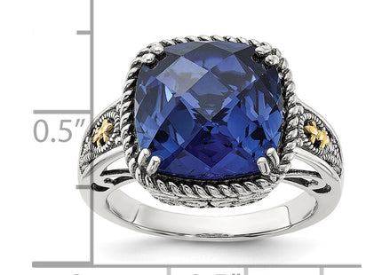 14k/Silver Two-Tone Rings Style QTC1818 - Classique Jewelry Inc.