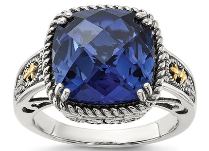 14k/Silver Two-Tone Rings Style QTC1818 - Classique Jewelry Inc.