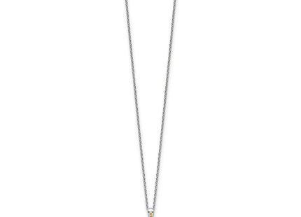 14k/Silver Two-Tone Jewelry Style QTC1821 - Classique Jewelry Inc.
