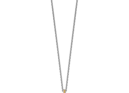 14k/Silver Two-Tone Jewelry Style QTC1824 - Classique Jewelry Inc.