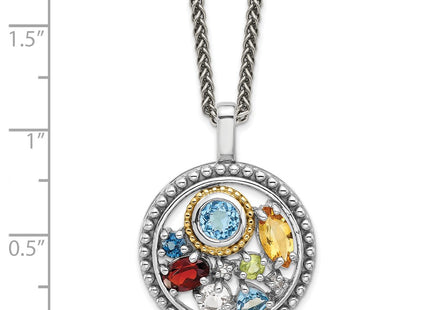 14k/Silver Two-Tone Jewelry Style QTC1826 - Classique Jewelry Inc.