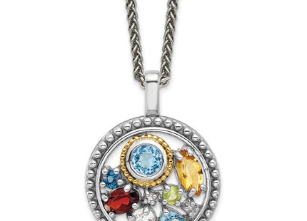 14k/Silver Two-Tone Jewelry Style QTC1826 - Classique Jewelry Inc.