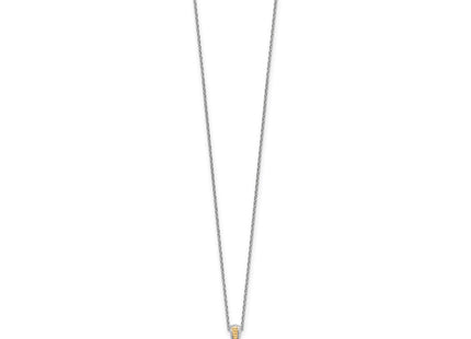 14k/Silver Two-Tone Jewelry Style QTC1834 - Classique Jewelry Inc.