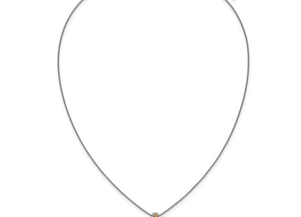 14k/Silver Two-Tone Jewelry Style QTC1834 - Classique Jewelry Inc.