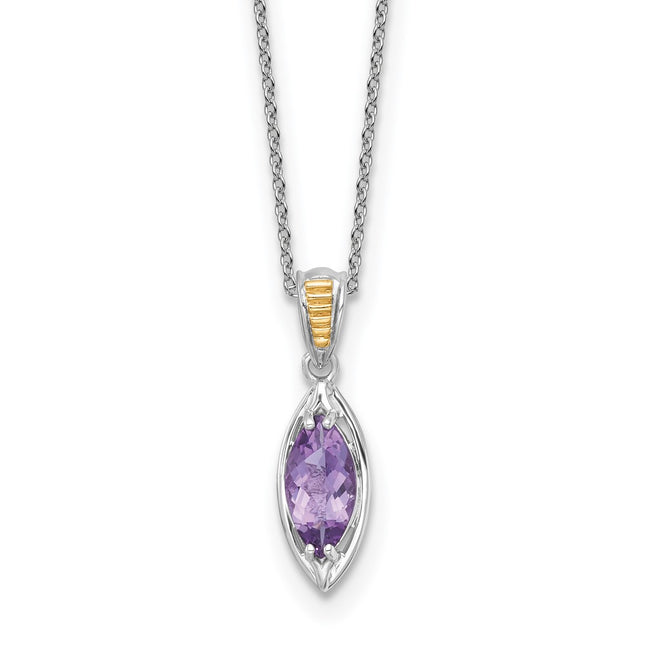 14k/Silver Two-Tone Jewelry Style QTC1834 - Classique Jewelry Inc.