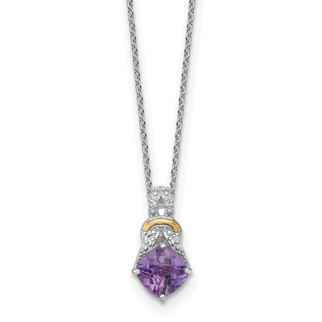 14k/Silver Two-Tone Jewelry Style QTC1836 - Classique Jewelry Inc.