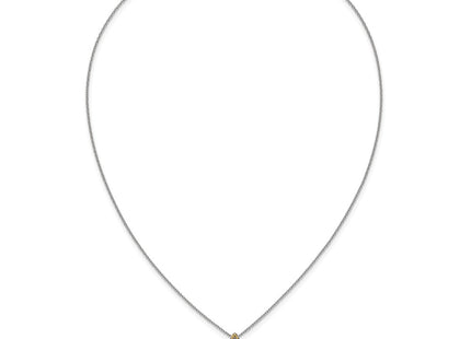 14k/Silver Two-Tone Jewelry Style QTC1837 - Classique Jewelry Inc.