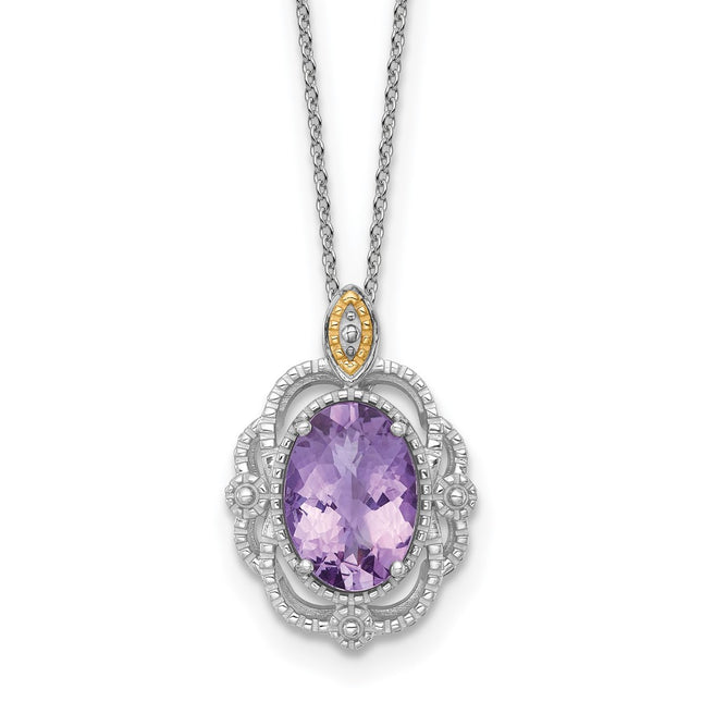 14k/Silver Two-Tone Jewelry Style QTC1837 - Classique Jewelry Inc.
