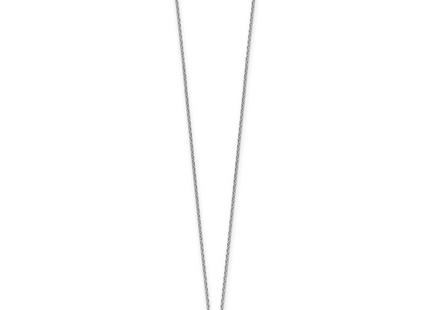 Shey Couture Sterling Silver Rhodium-plated with 14k Accent Round Amethyst Swirl Circle with Extension Necklace