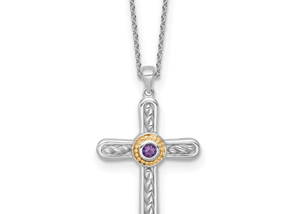 14k/Silver Two-Tone Jewelry Style QTC1843 - Classique Jewelry Inc.