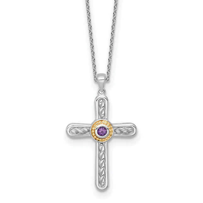 14k/Silver Two-Tone Jewelry Style QTC1843 - Classique Jewelry Inc.