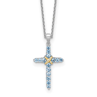 14k/Silver Two-Tone Jewelry Style QTC1844 - Classique Jewelry Inc.