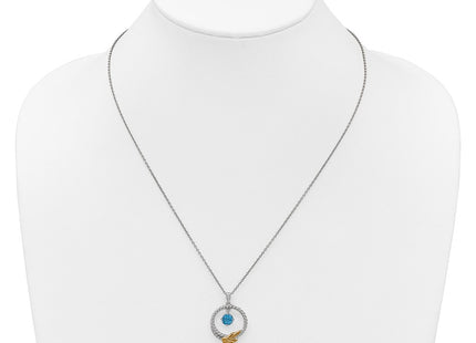 14k/Silver Two-Tone Jewelry Style QTC1845 - Classique Jewelry Inc.