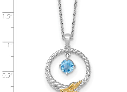 14k/Silver Two-Tone Jewelry Style QTC1845 - Classique Jewelry Inc.