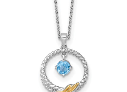 14k/Silver Two-Tone Jewelry Style QTC1845 - Classique Jewelry Inc.